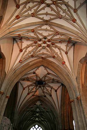 Bristol Cathedral - Detail of Vaulting
